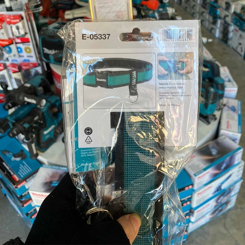 Imagem -04 - Makita-quick Release Belt Loop Ajustável Multifuncional Trabalho Cintura Ferramenta Elétrica Acessórios E05337