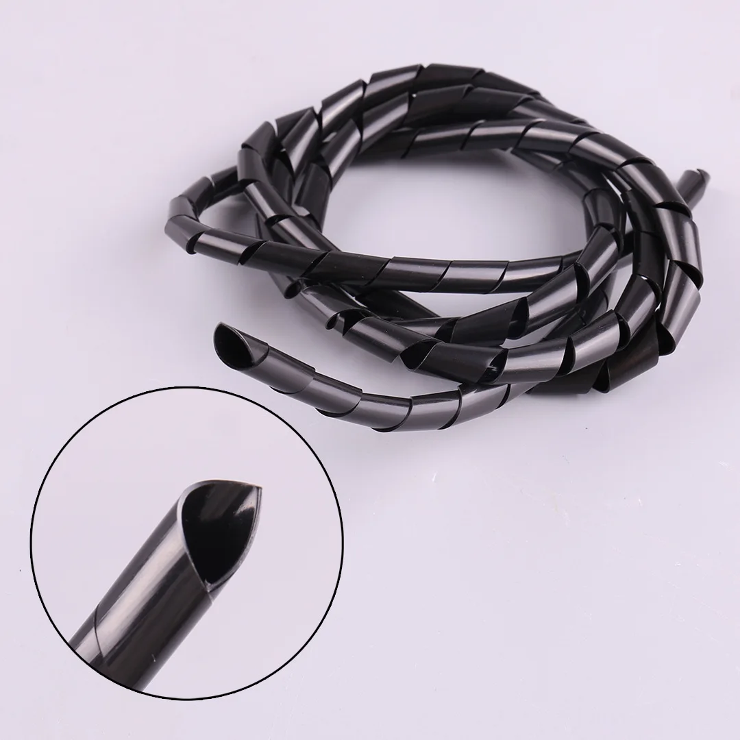5Pcs model, toy wire winding tube DIY material, wire winding tube envelope tube 6MM spiral plastic winding tape