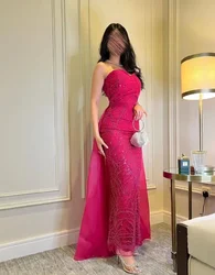 Customized Wedding Dress Plus Size Shiny Dress Robe De Soirée Avec Traine Evening Dress Formal Occasion Dresses فساتين سهرة