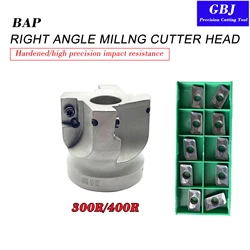 BAP 300R 400R 40-22-4T 50-22-5T 63-22-5T for APKT / APMT1135 1604 right angle face mill cutter for CNC mill lathe