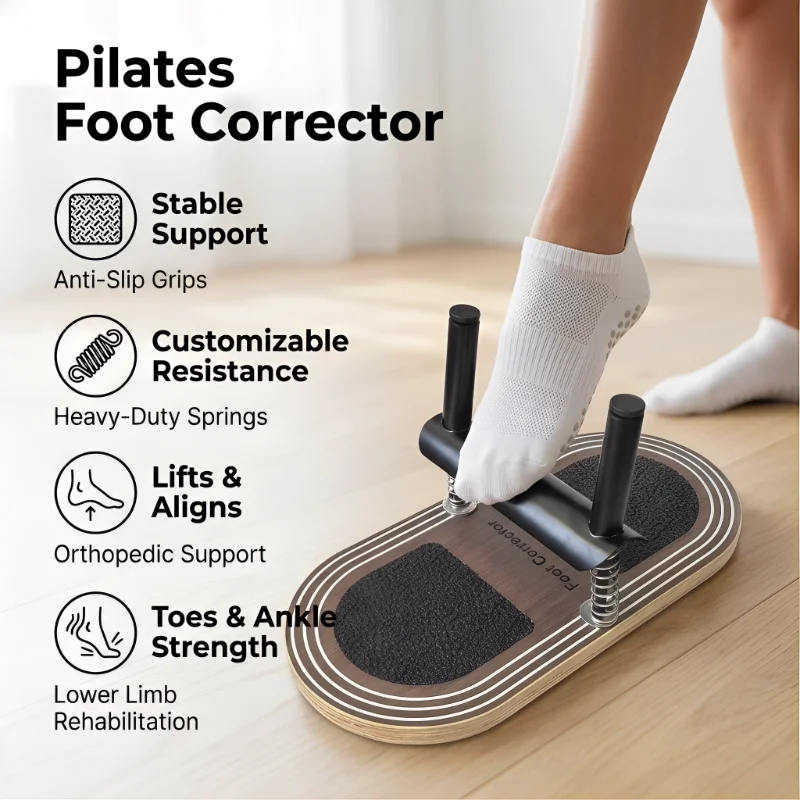 Arch Trainer Pilates Fußkrafttrainer Knöchelgelenk-Training Zehen-Training Unterer Gliedmaßen-Krafttrainer Knöcheltrainingsboard