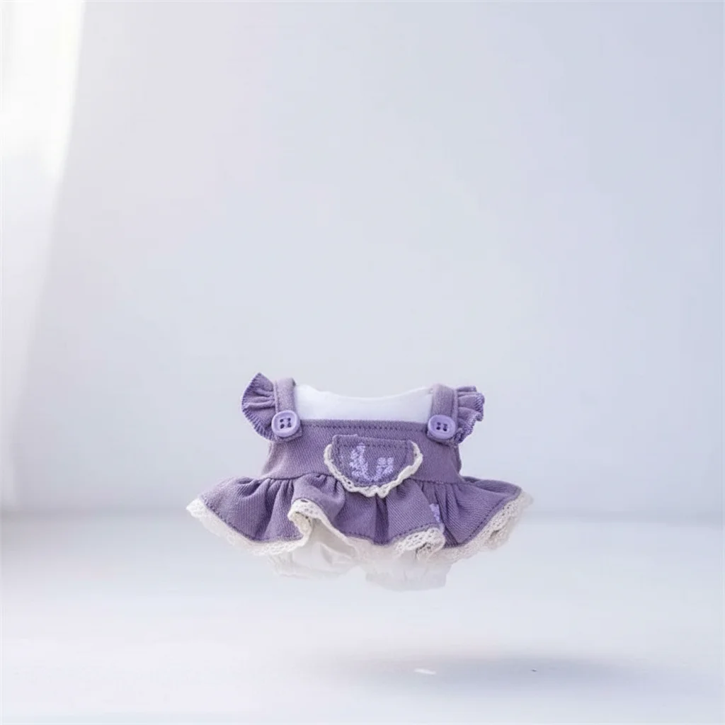 

Cute Dress Clothes for 20cm Cotton Doll Fashion High Quality Kpop Plush Dolls Outfit Pretty Doll's Accessories