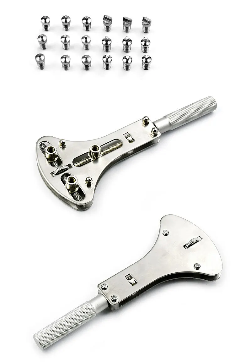 

Stainless steel three claw watch cover opener+18 claws compatible with multi type watch cover anti slip handle