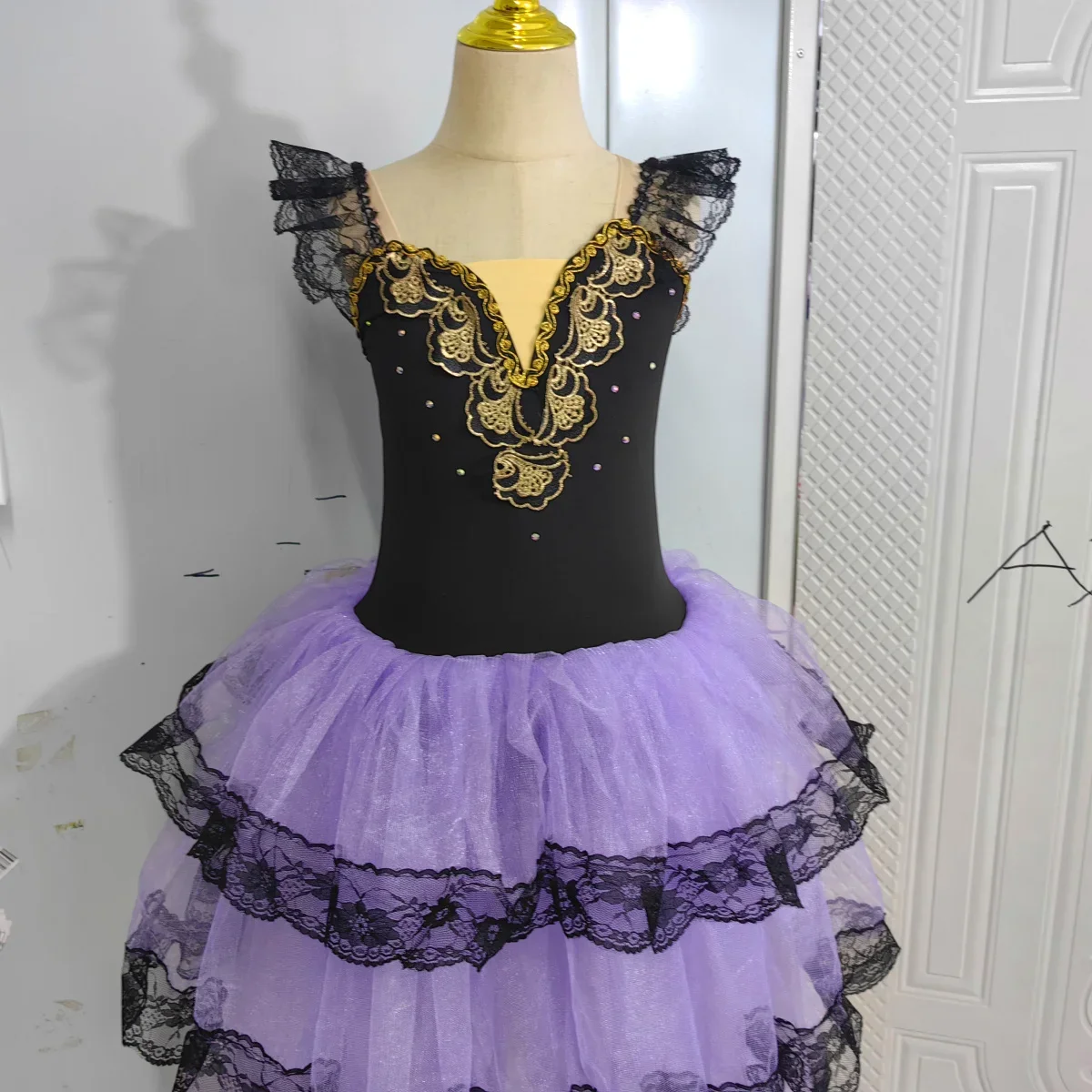ballet-tutu-skirts-long-spain-dress-adult-children's-ballet-performance-dress