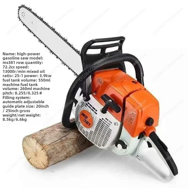 New Best Price 381 Gasoline Chainsaw in High Quality