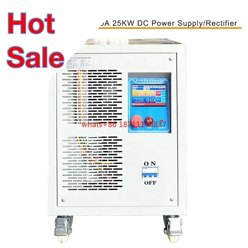 Programmable stabilized 24v power supply with communication current adjustable experimental testing 1500a dc power supply