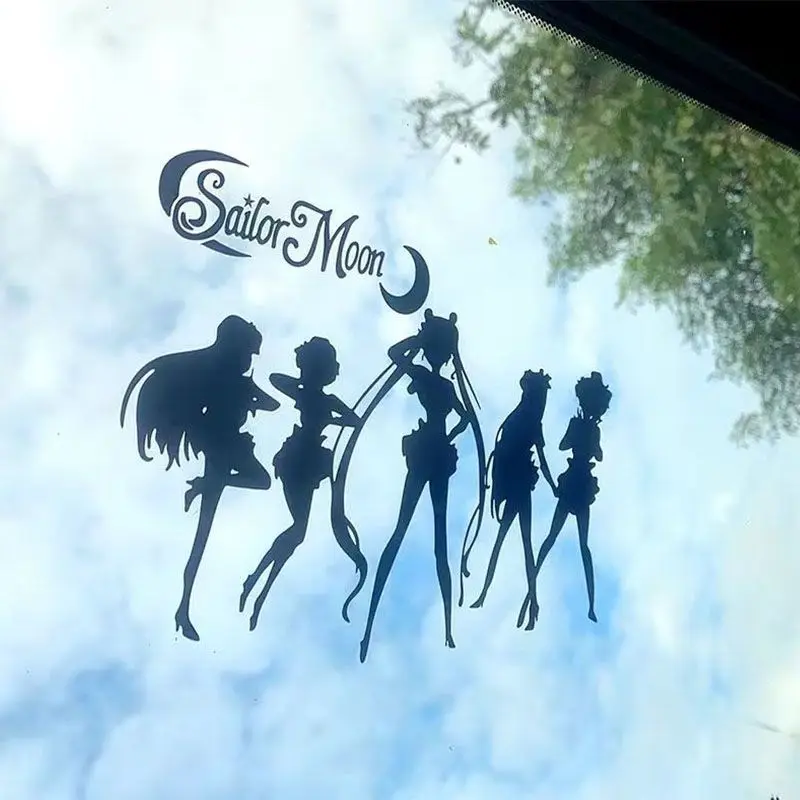 

Pretty Guardian Sailor Moon Cartoon Originality Beautiful Girl Window Windshield Scratch Obstruction DecorateReflection Stickers