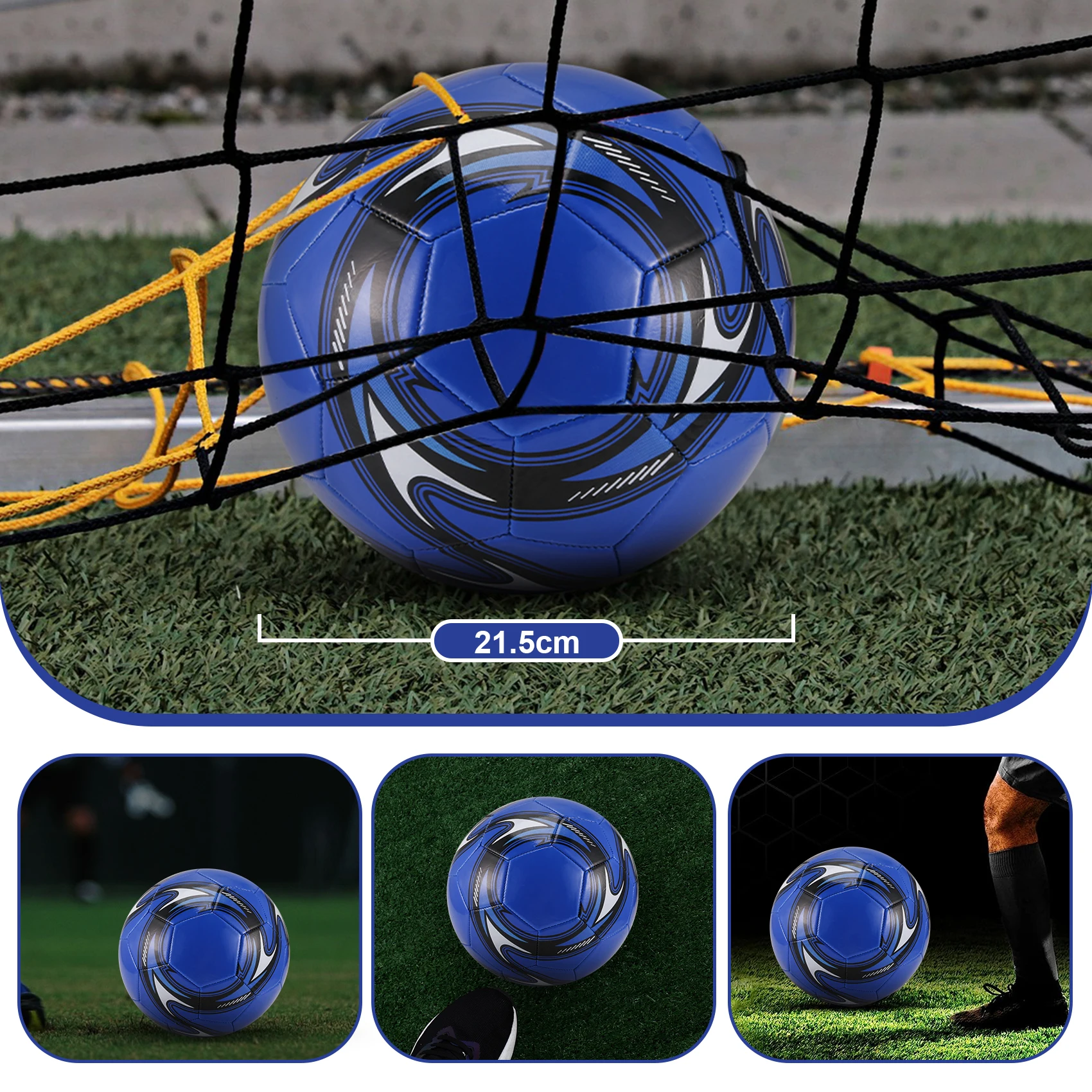 Professional Soccer Ball Size 5 Official Soccer Training Football Ball Competition Outdoor Football Blue HOT