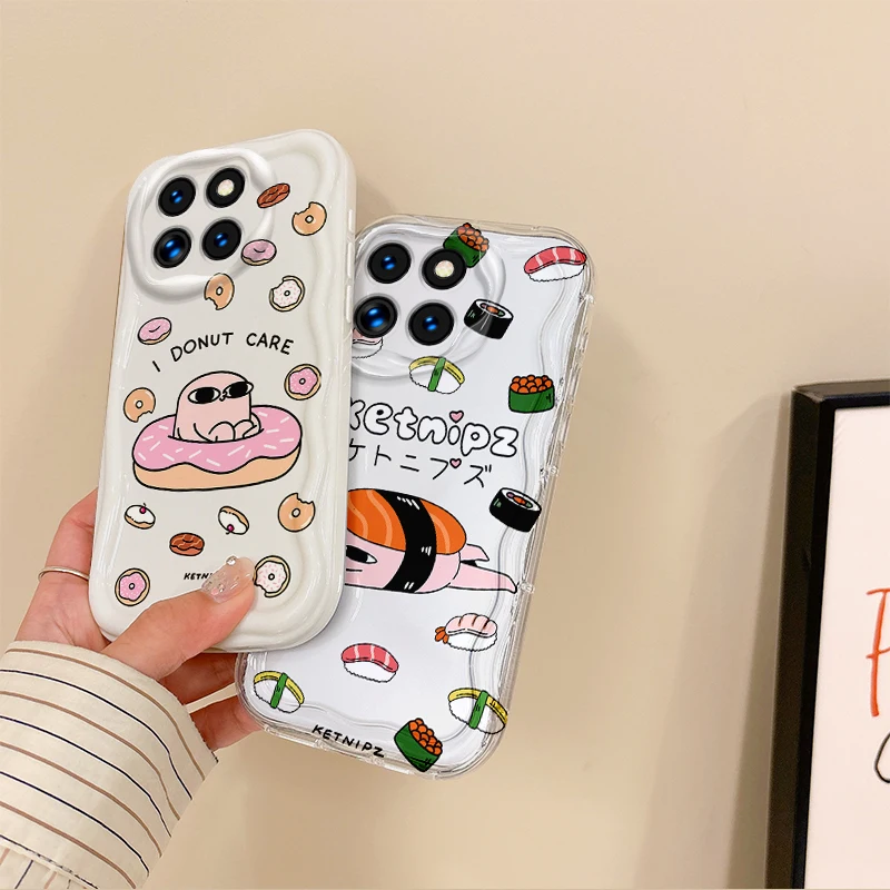 New Cartoon K-Ketnipz Phone Case For Xiaomi 15 Pro Case 14 13 12 T Pro 13 12 11 Lite Poco F6 F5 F4 F3 X6 X5 Pro Shockproof Cover