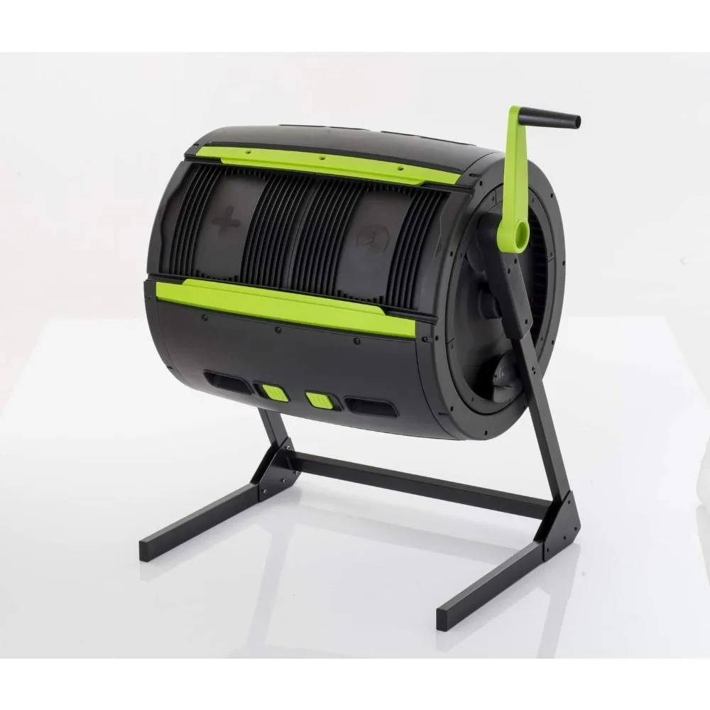 

Riverstone Industries Maze Two Stage Tumbler Composter, Black