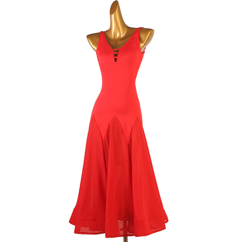 Ballroom Dance Dress 2026 Clothes For Girls Female Suit Stage Outfit Women Jazz Modern Stand Costume Prom Waltz Adult Dancewear