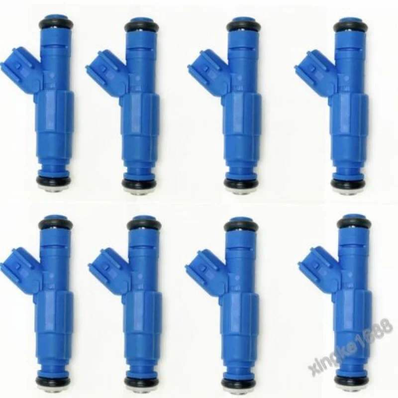 8X Fit 96-99 Dodge Ram Dakota 5.2L 5.9L 4-hole Upgrade Fuel Injectors 0280155789