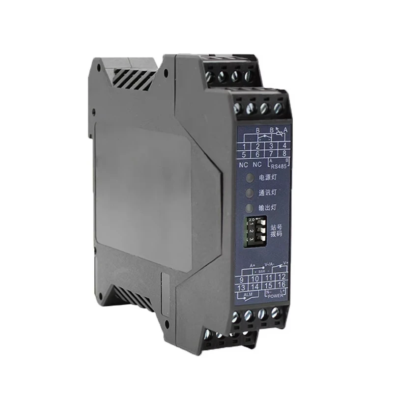 Temperature control module: 1-channel PID temperature control module, Modbus RS485 PLC temperature acquisition module