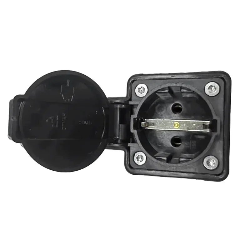 32a 7kw 1 Fase V2l Type 2 IEC62196-2 Tot 220V Universele Eu Schuko Socket Ev Auto-Ontlader Adapter