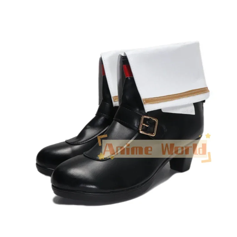 Girls Frontline 2 Exilium MP7 Cheeta 코스프레 신발 할로윈 카니발 부츠 Cosplay Prop Anime PU 가죽 신발 맞춤 제작