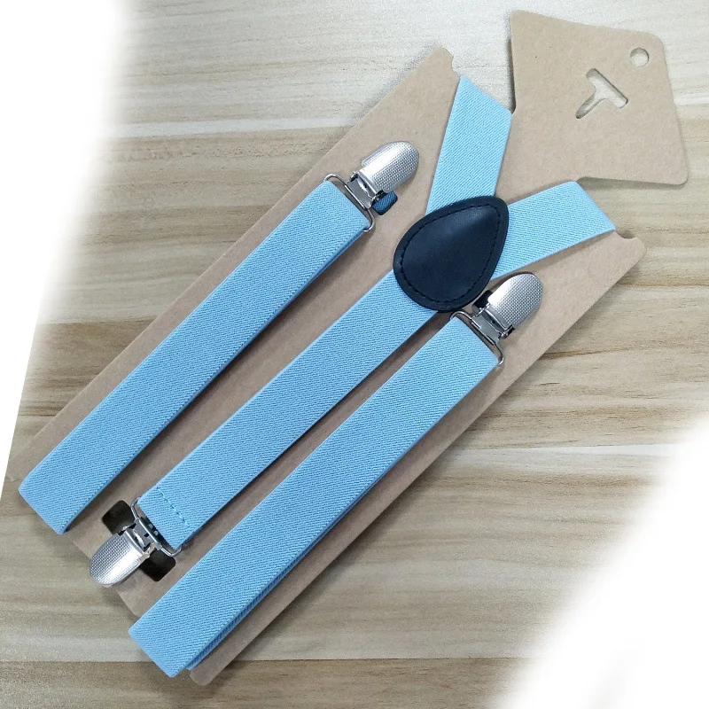 Unisex Men Suspenders for Pants Adjustable Casual Belts Leather 3 Clips Y Brace Suspenders for Women Suspensorio 2.5 x115CM