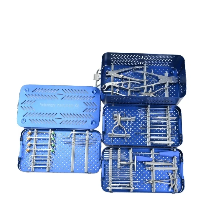 

Vet Surgery Kit Instrumental Set Veterinary Basic Orthopedic Instruments