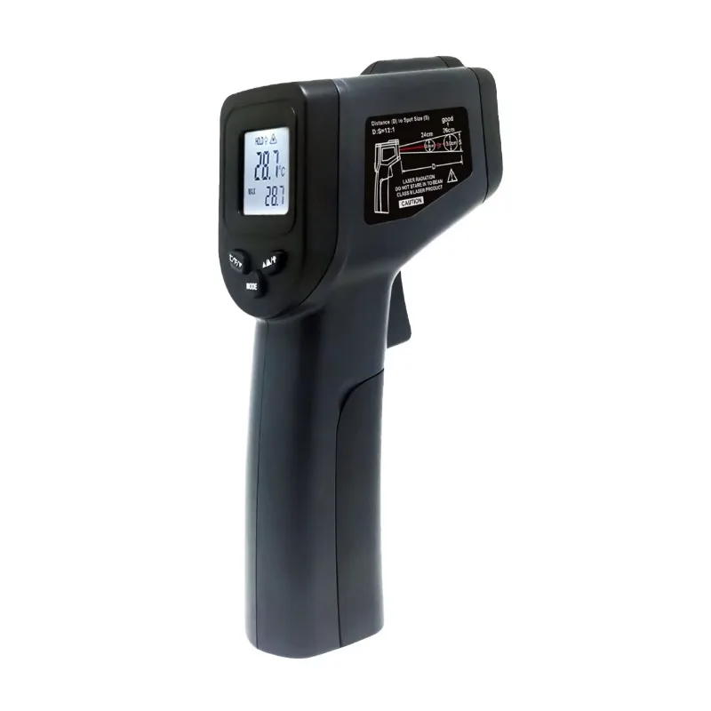 Digital Infrared Thermometer Gun 50~380 Household Industrial Tester LCD Display Plastic Shell 2 Accuracy Detector