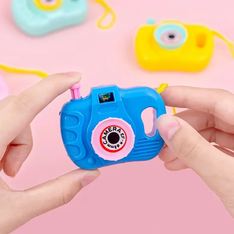 1 Pcs Kaleidoscope Children's Toys Projection Camera Toys Children Mini Analog Digital Camera Toys Children's Educational Gifts