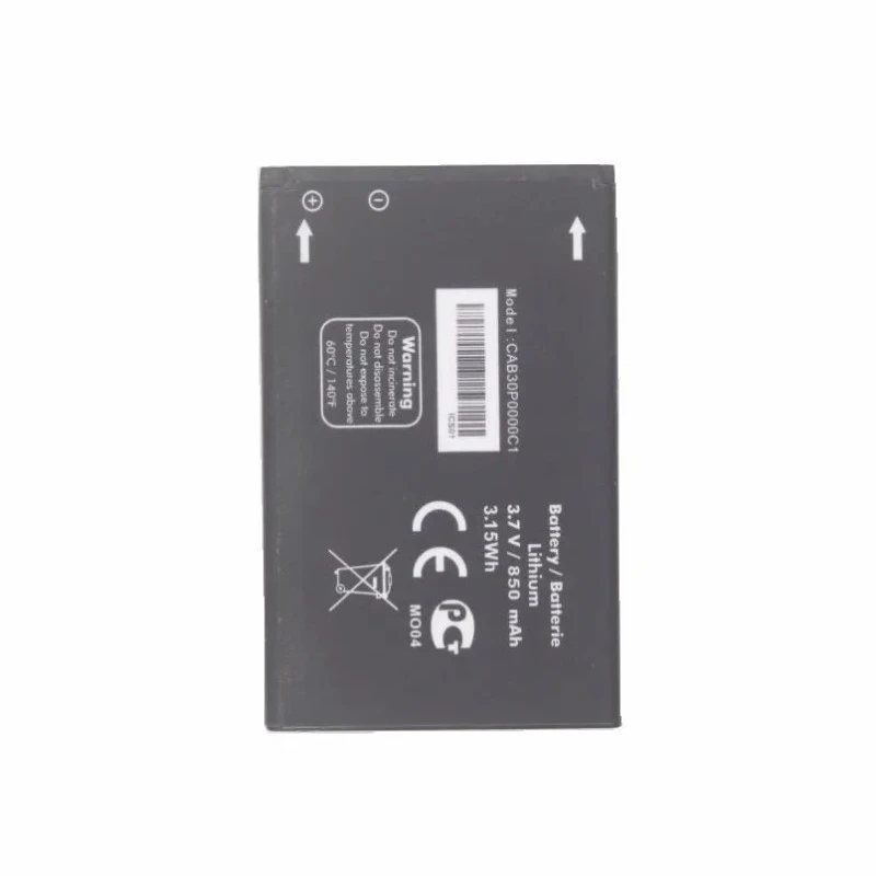 New CAB30P0000C1 3.7V 850mAh Mobile Phone Battery For Alcatel One Touch OT-800 OT-802 OT-808 OT-799 OT-799A OT-802Y OT-E206C