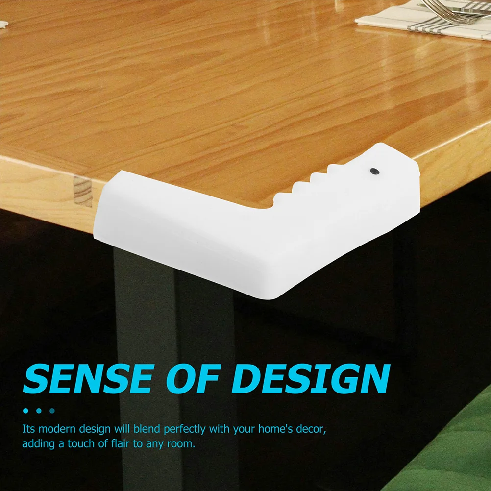 

4Pcs Corner Guards Soft Silicone Baby Proofing Desk Corner Protector Table Edge Safety Cushion Table Protector for Home