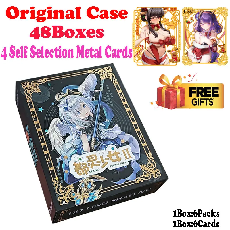 Wholesale Bargain Price Duling Girl Collection Card Goddess Story Waifu Booster Box ACG CCG TCG Boa Doujin Toys Hobbies Gift