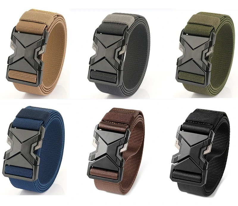 

New 125cm Nylon Buckle Waistband for Outdoor Workwear Tactical Pants Military Training Lightweight and Breathable