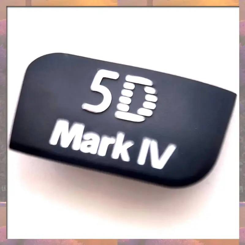 Vendita superiore 1 pz per Canon copertura fusoliera targhetta per 5D4 targhetta targhetta parti di riparazione della fotocamera ABS nero