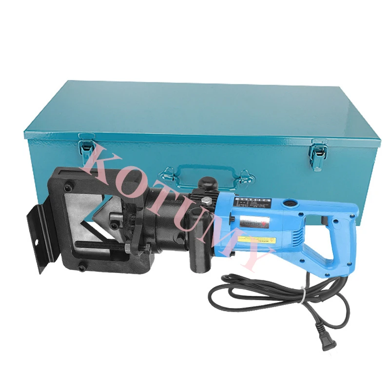 Portable Hydraulic Angle Steel Cutting Machine 1200W Angle Iron Shearing Machine Angle Iron Cutter