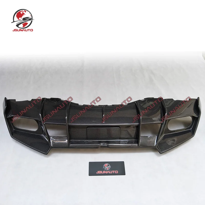 

Автомобильный бампер для Lamborghini LP610-4 Facelift, задний бампер из углеродного волокна, часть для Huracan LP600, задний диффузор MSY Style