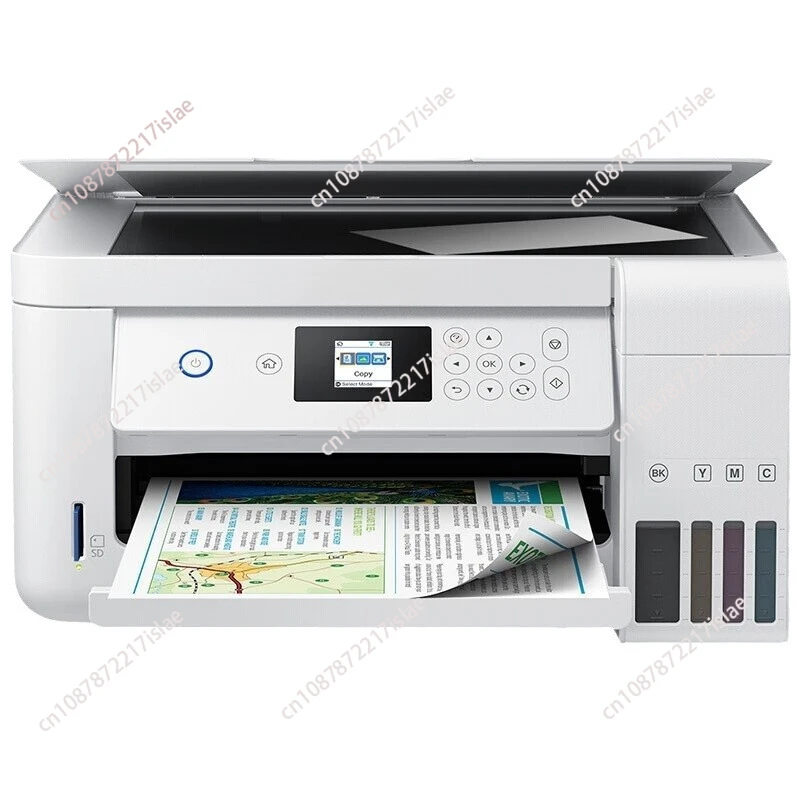 ET-2800 Wireless Color All-in-One Cartridge-Free Supertank Printer with Scan and Copy â€