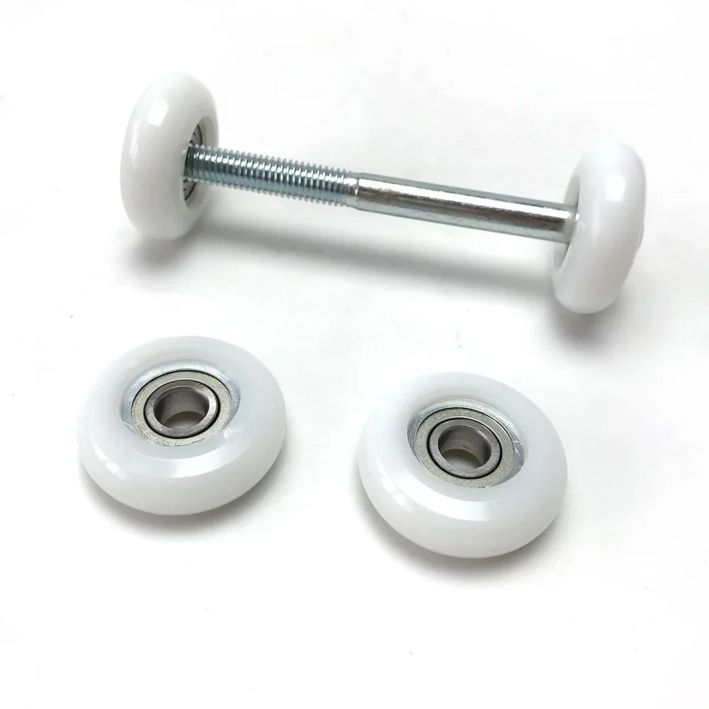35mm Plastic Track Wheel Featuring 608Z Ball Bearing for Consistent Rolling Performance on For rowing Machine Rails