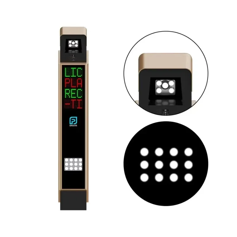 Sistema de Control de estacionamiento inteligente automático, reconocimiento de matrículas, barrera para todos los coches, barreras de tráfico, sistema de estacionamiento LPR