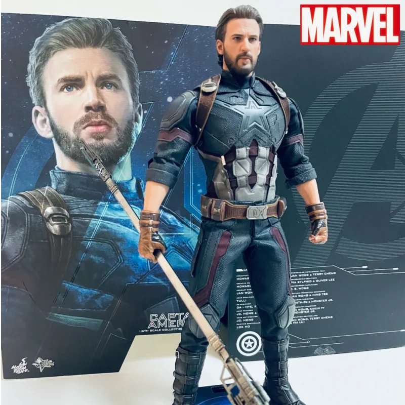 

In Stock Original Hottoys Mms481 Mms480 Captain America 1/6 Avengers Infinity War Movie Character Model Art Collection Gift