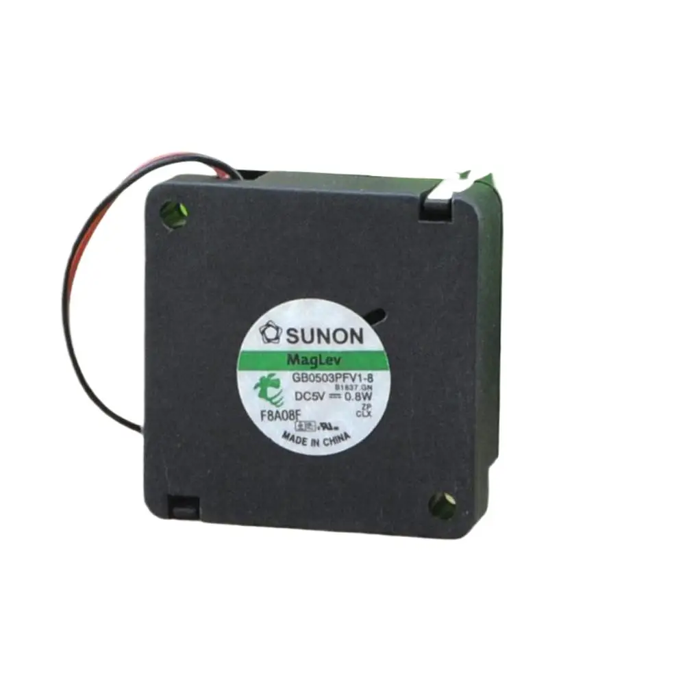 

Вентилятор 30 мм для Sunon GB0503PFV1-8 30x30x10 мм 5 В 0,8 Вт 2-проводной