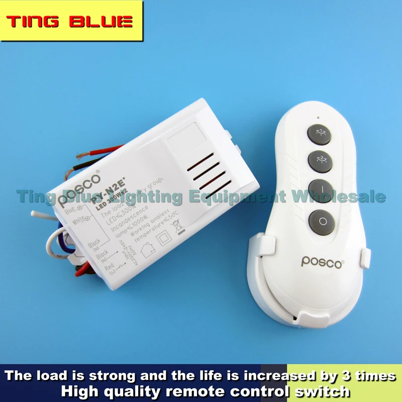 Imagem -02 - Controle Remoto Inteligente Interruptor Bidirecional Controlador de Luz Led Super Forte Vezes Longa Vida Conjuntos Py-n2e