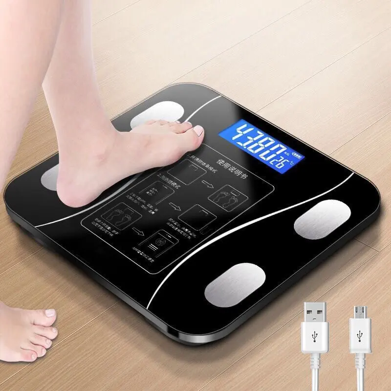 NEW special electronic scale for body management and fat loss, smart mode, Bluetooth connection Weight scale without deviation