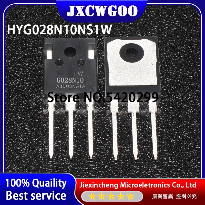 HYG028N10NS1W G028N10 G028N10W TO-247 100V/240A MOSFET New original 10PCS/LOT