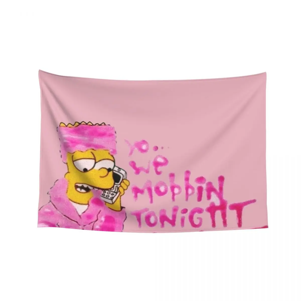 

YO WE MOBBIN TONIGHT OR WHAT Tapestry Bed Room Decoration Decoration Pictures Room Wall Luxury Living Room Decoration Tapestry