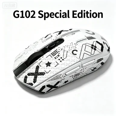 Mouse Anti-Slip Stickers for Logitech G304 Stickers G102 Anti-Slip Stickers Sweat-Absorbent and Sweat-Proof Stickers