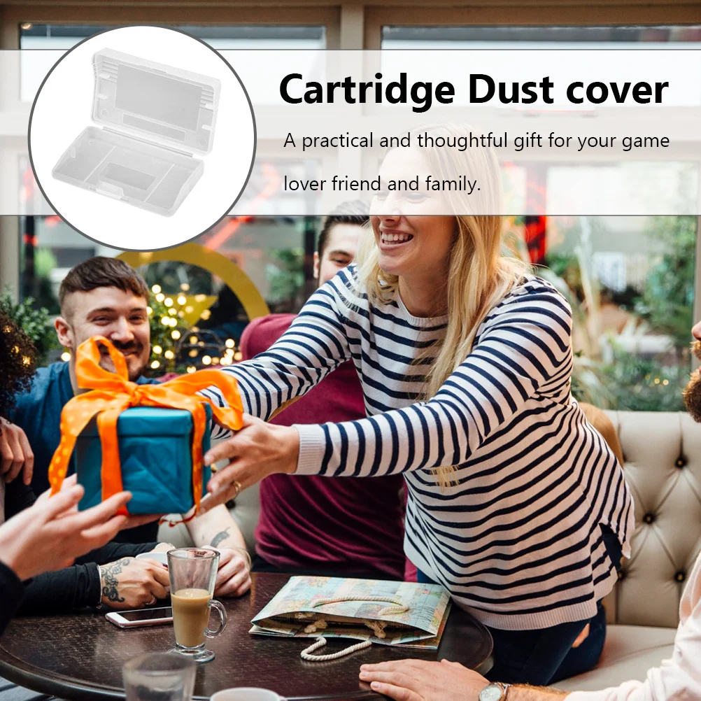 

10Pcs Game Card Holder Case Rugged ABS Build Scratch Dust Resistant Secure Closure Stylish Design for Game Collection