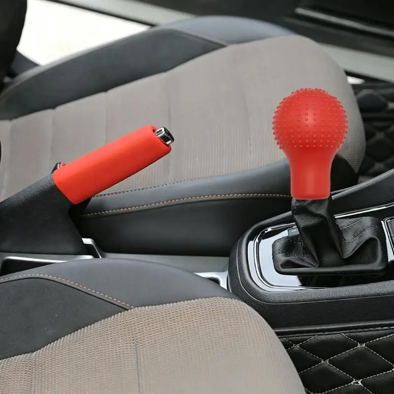 J0MA Elastic Handbrake Cover Temperature Resistant for Manual Transmission Vehicles