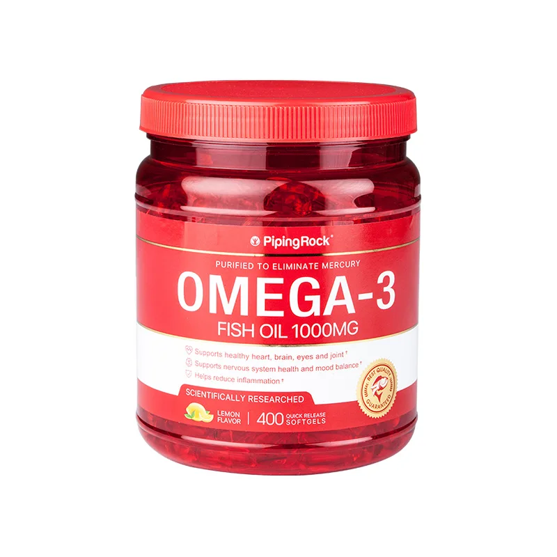 omega 3 deep sea fish oil to protect the cardiovascular and cerebrovascular 400 softgels