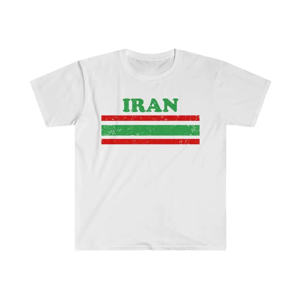 Iran National Flag Softstyle T Shirt