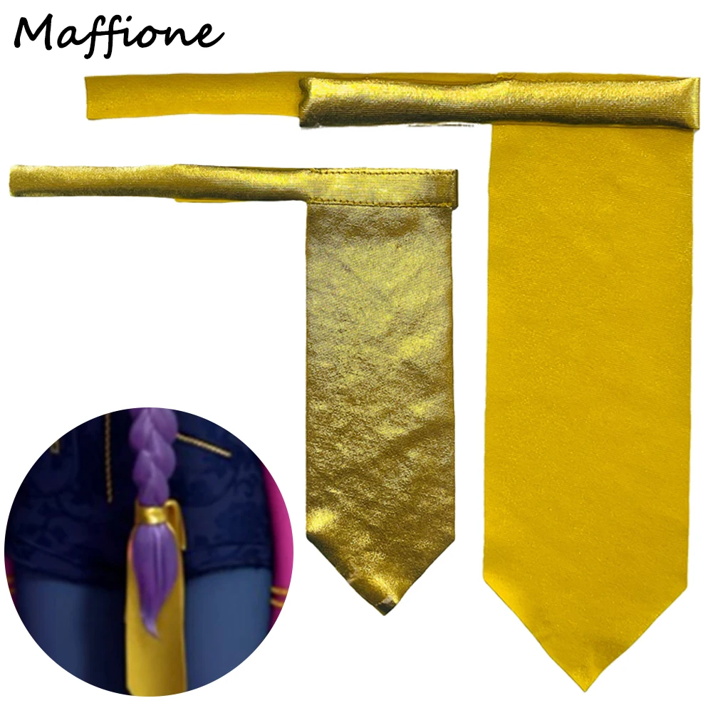 

Demon Hunter Of k Pop Rumi Ponytail Holder Handband Hair Tie Cosplay Costume Accessories Gloden Headgear Halloween Role Props