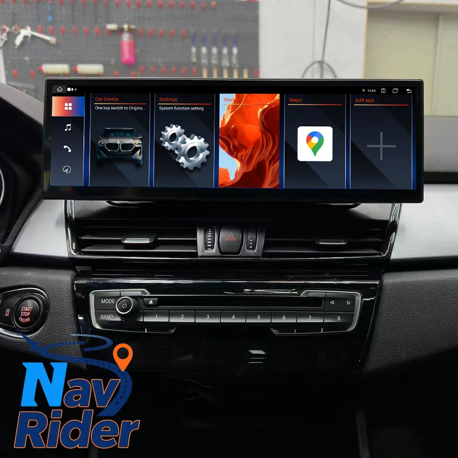 

Для BMW 2 серии F46 2016-2019 EVO NBT 14.9-дюймовый экран Android Auto CarPlay Навигация GPS Мультимедийный проигрыватель 4G WiFi Стерео DSP