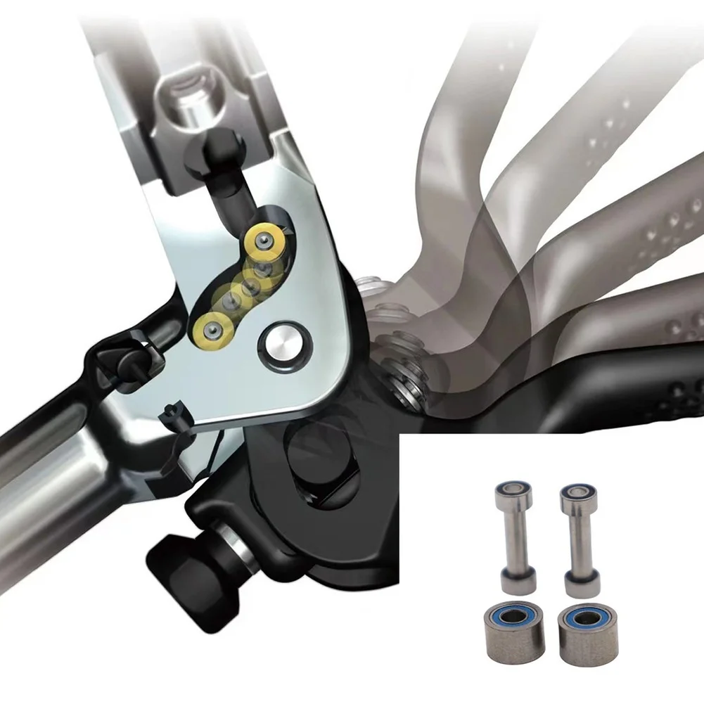 

Brake Lever Wave Pivot Modification for MT500 Bikes Featuring Stainless Bearing Sleeves and Optimized Mechanical Efficiency