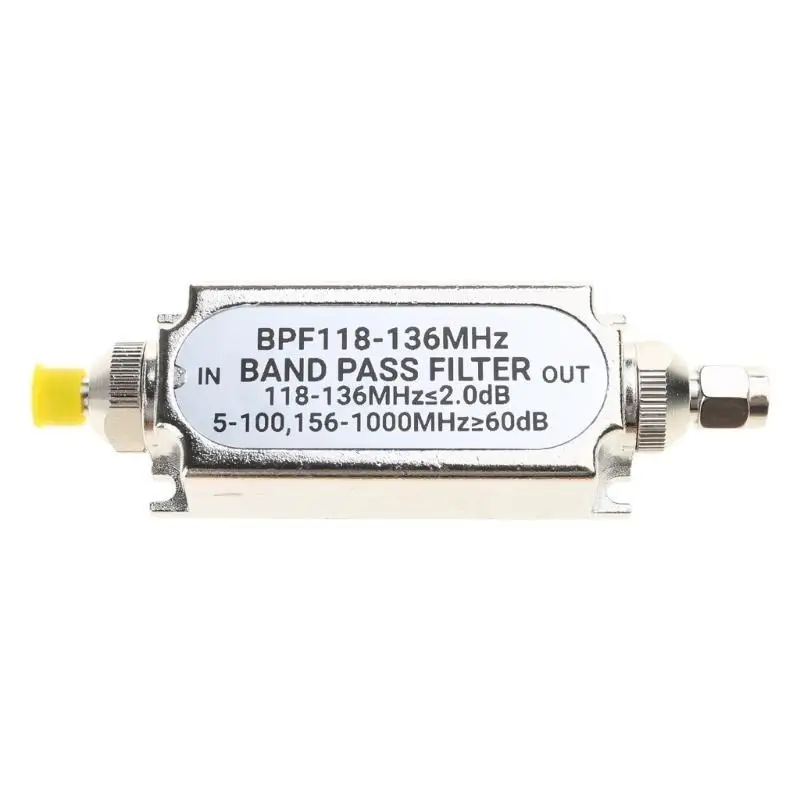 R53C BPF118-136 MHz 50 Ohm SMA Bandpassfilter Bandpassfilter SMA BPF118 – Detail 10