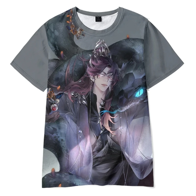 أزياء حتى نهاية القمر الدراما التلفزيونية الجرافيك تي شيرت وسيم ليو تي شيرت لو باي التي شيرت Harajuku الإناث التي شيرت الرجال المحملة