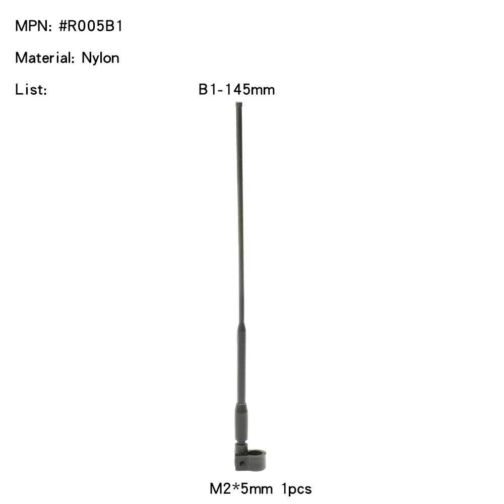 RCDream Simulierte Antenne Antenne Dekoration Signal Pol für 1/12 1/18 1/10 1/8 RC Auto Crawler TRX4m MN168 MN-222 MN82 Mn99s UDR